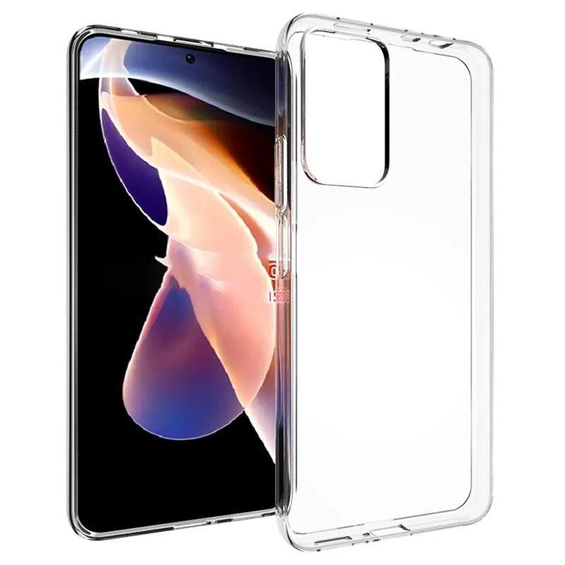 Skal Xiaomi Redmi Note 11 Pro 4G/5G i genomskinligt gummi