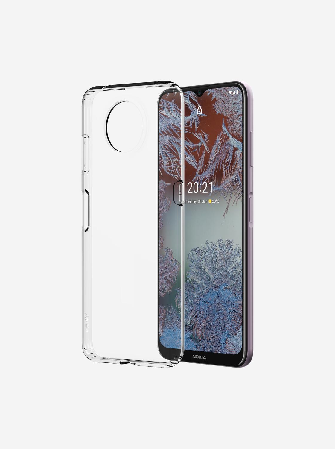 Cover til Nokia G10 / G20 i transparent gummi