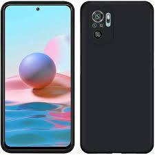 Cover i gummi, Xiaomi Redmi Note 10 / 10s mat sort