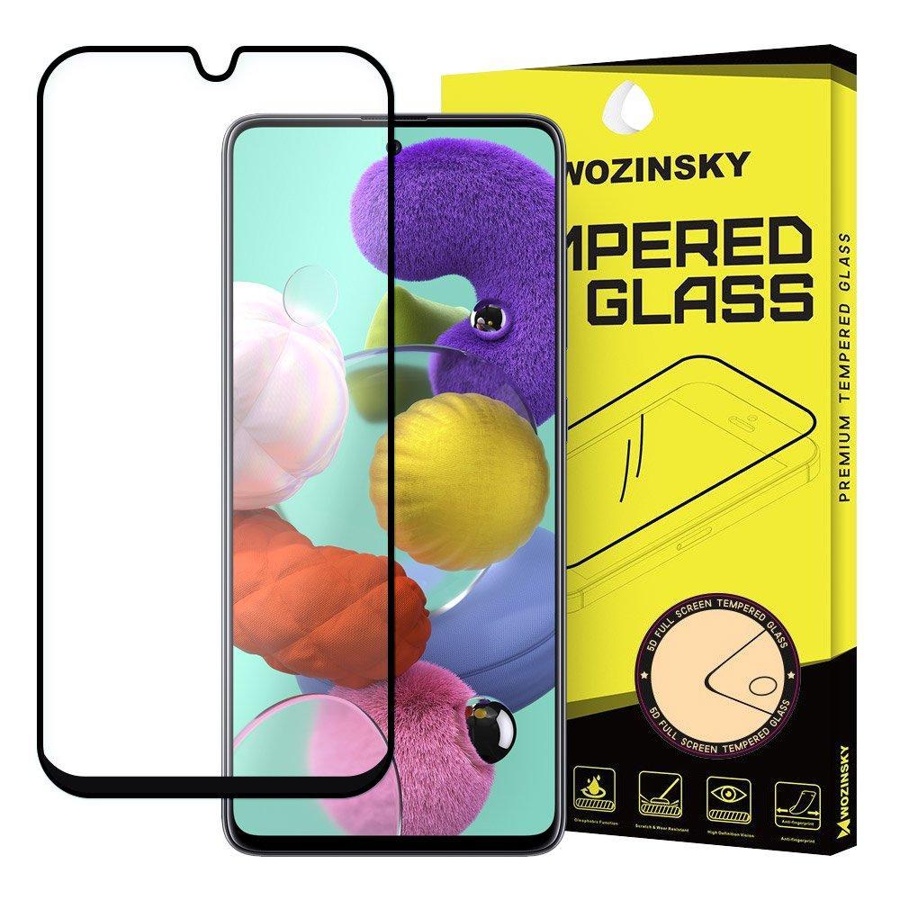 Skärmskydd Samsung A51 i härdat glas Fullskärm