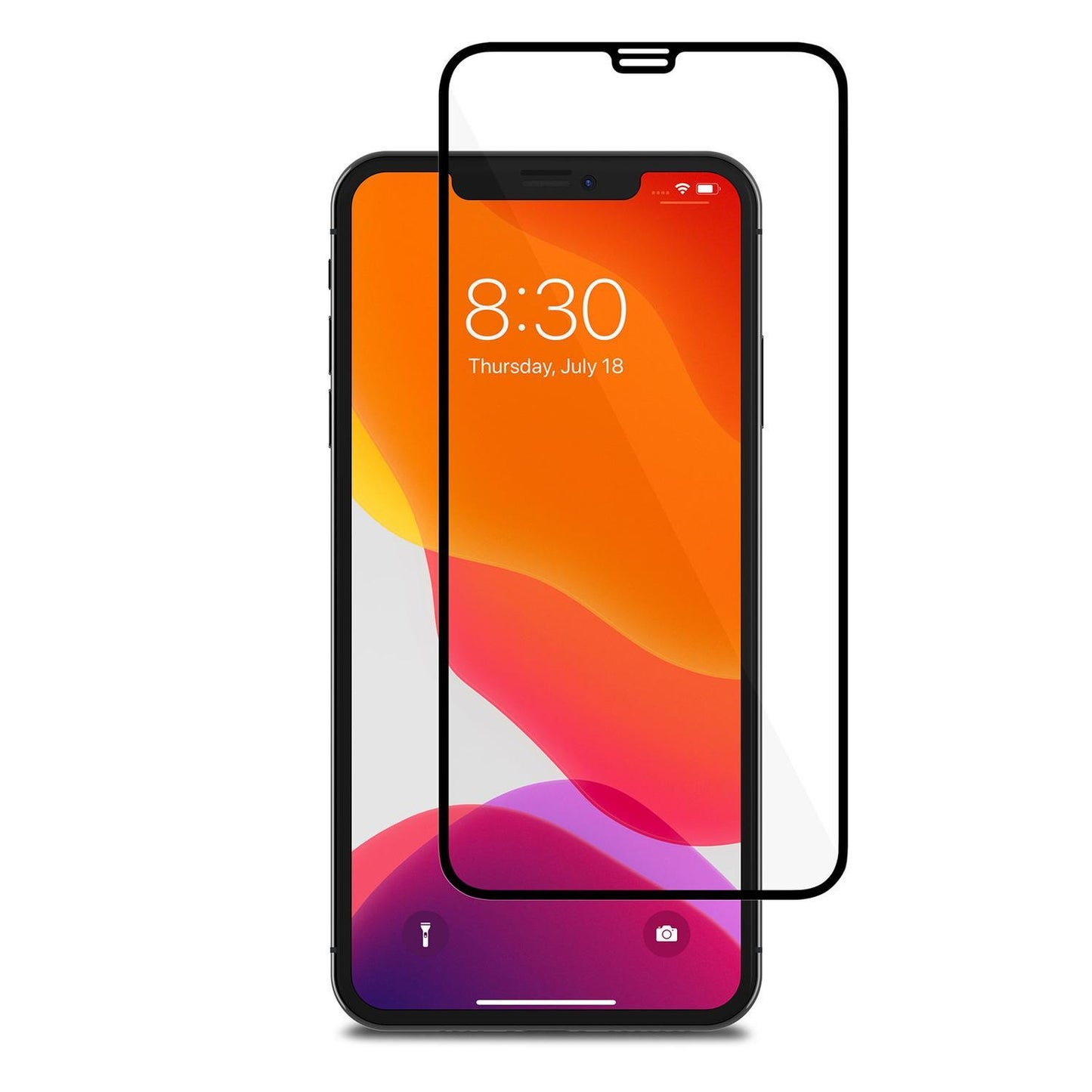 Skærmbeskytter iPhone Xs / 11 Pro Fuld skærm i glas