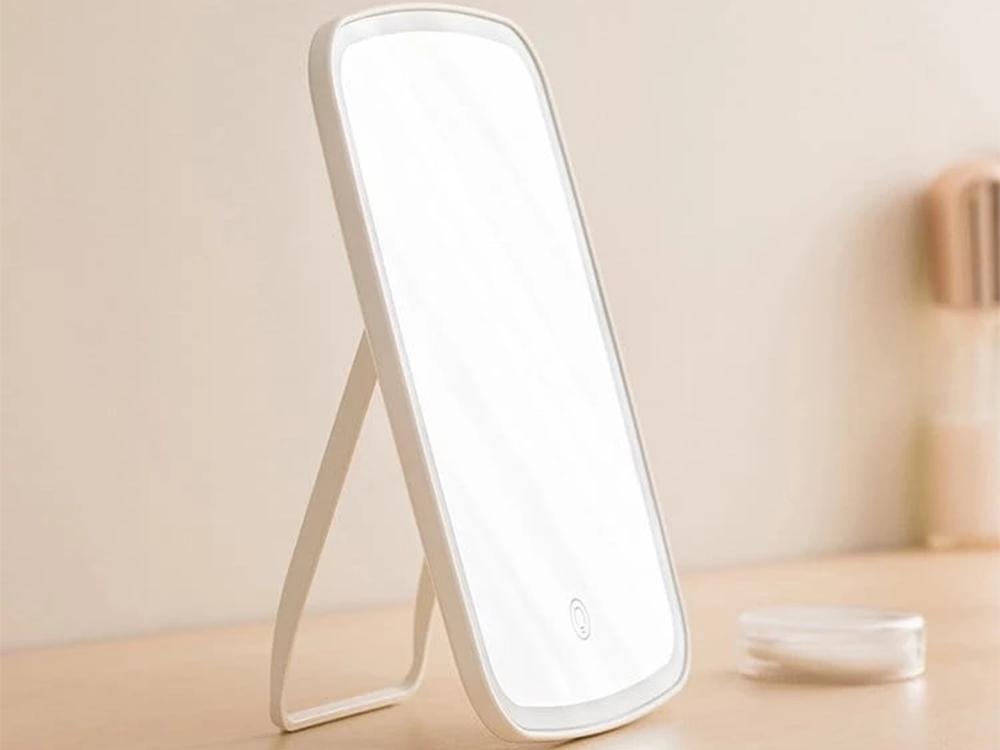Sminkspegel - justerbar laddbar LED belysning