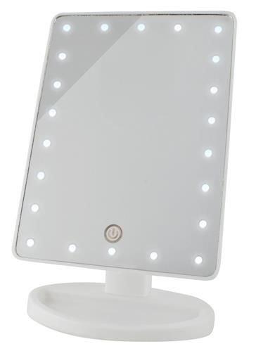 Sminkspegel med LED-ljus