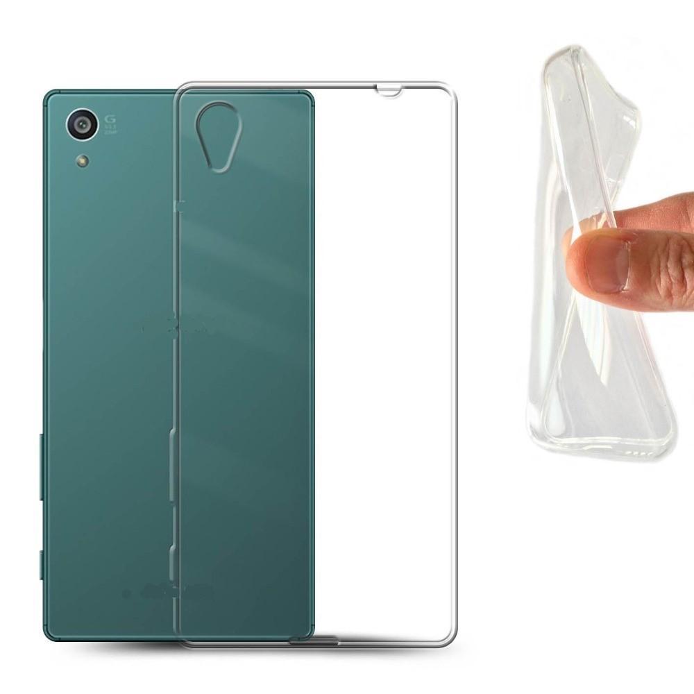 Sony Xperia Z1 cover i gennemsigtigt gummi,