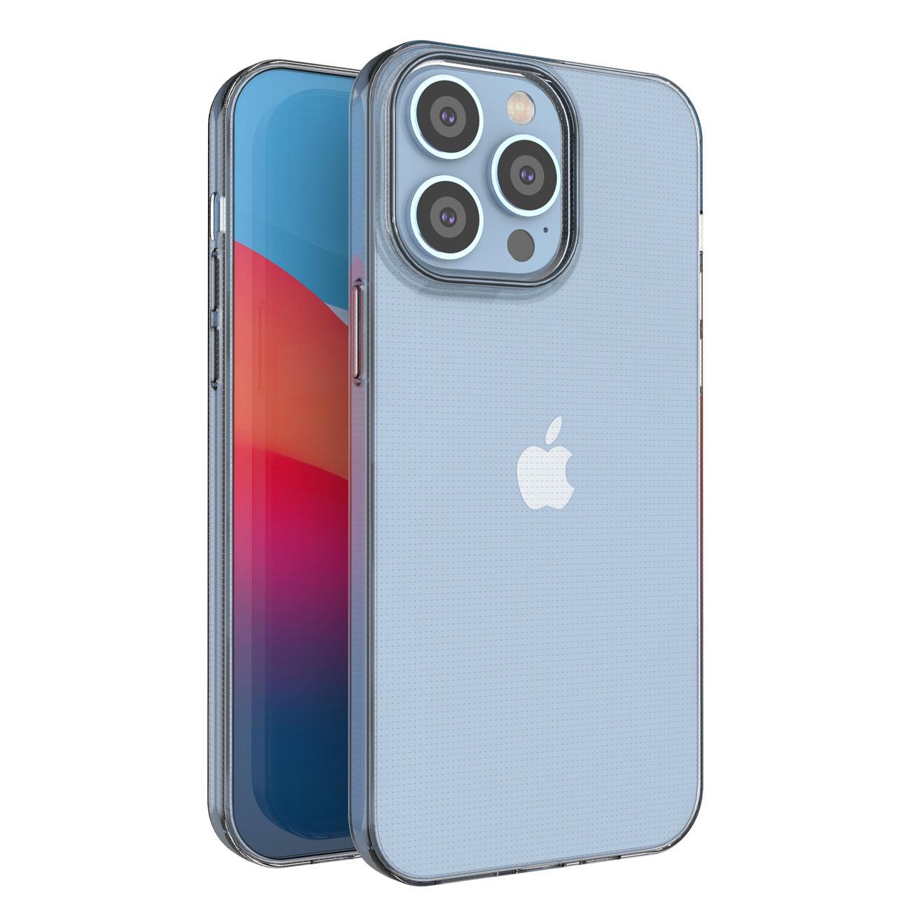 iPhone 14 Pro Max, Shell i gennemsigtigt gummi,