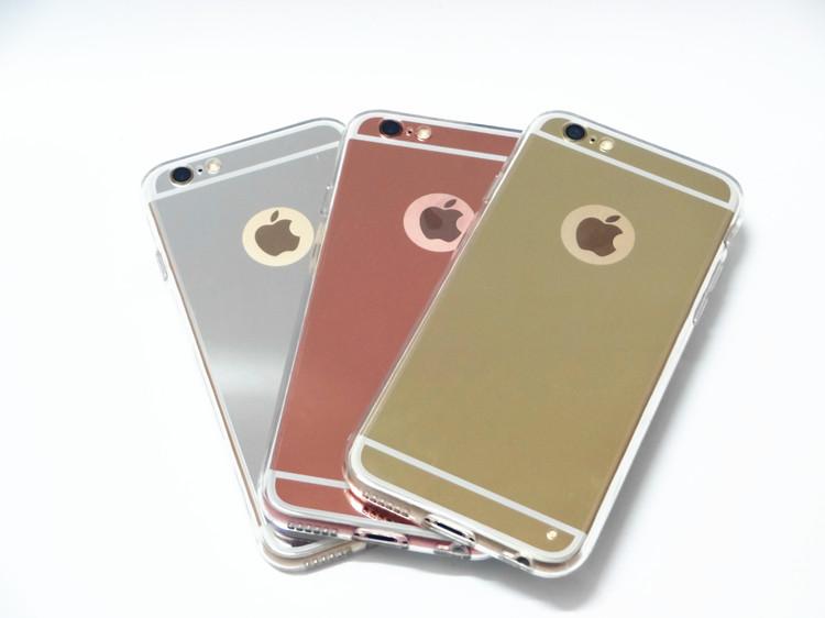 iPhone 5/5s/SE spejllignende soft shell.