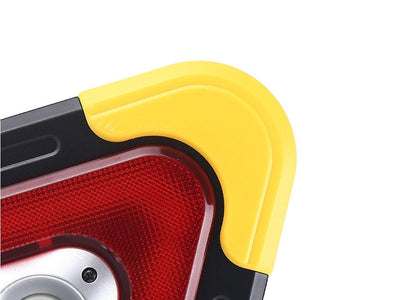 3-i-1 Varningstriangel-Kraftfull Ficklampa Och Powerbank