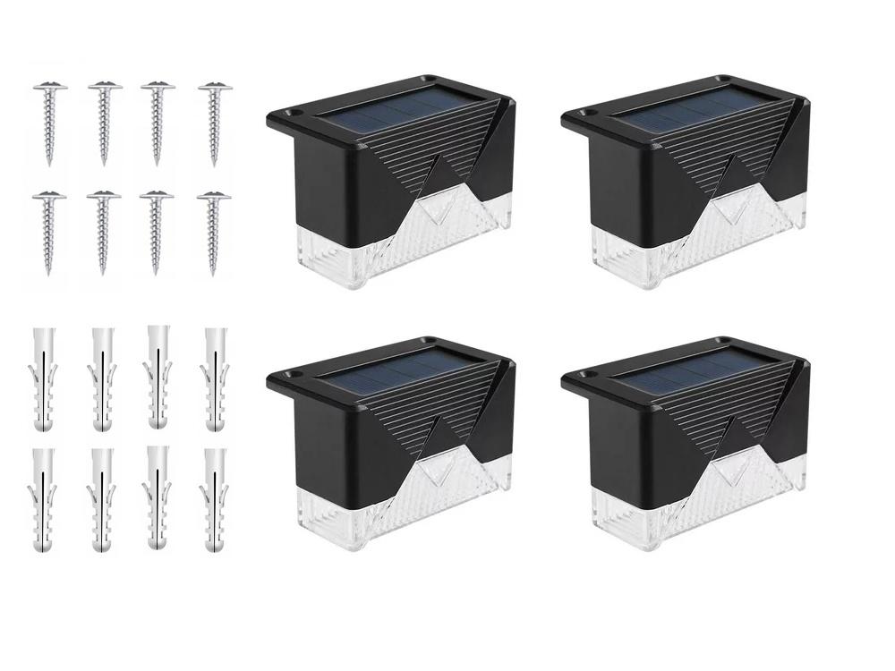 4-pack Solcellsdrivna LED-lampor