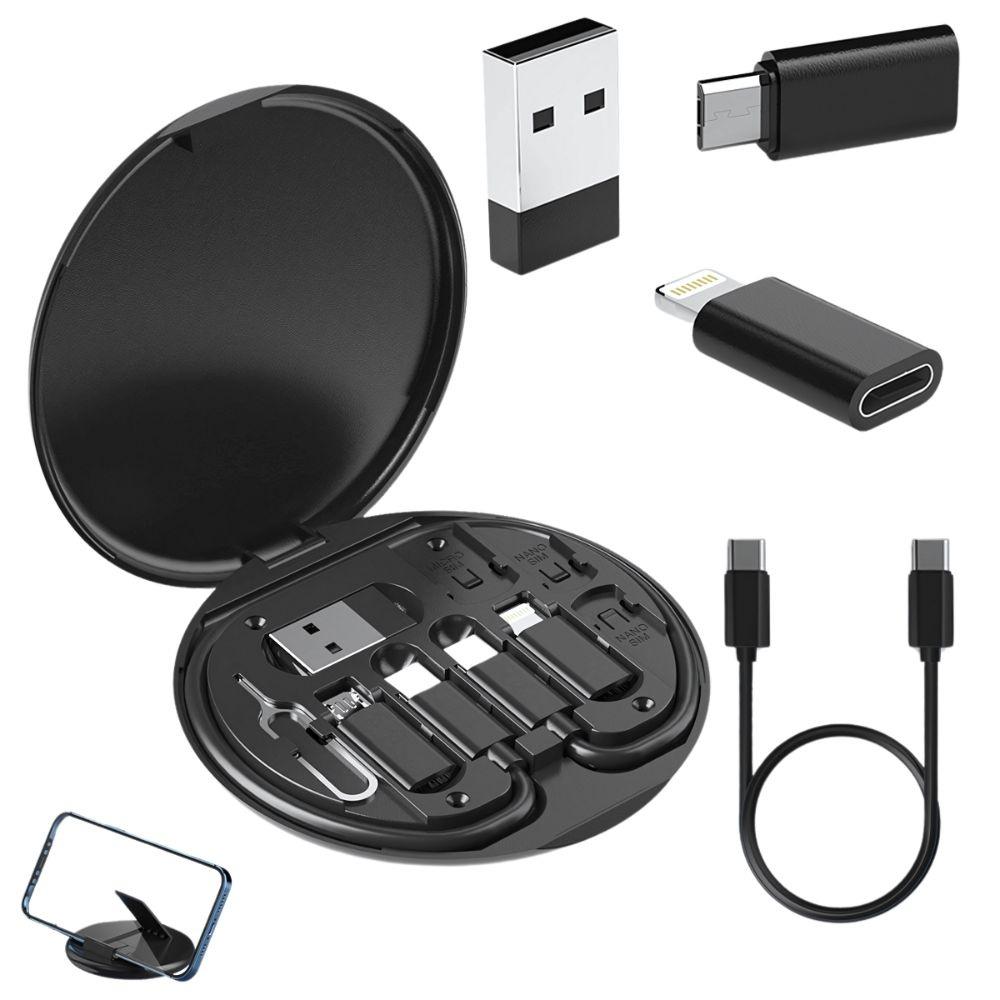 5-i-1 Adapter USB-C till Lightning, Micro USB, USB Typ A