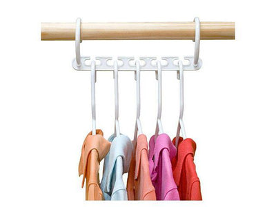 8-pak Garderobeoptræk til bøjler - Få mere plads i garderoben