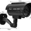 Dummy Övervakningskamera med IR LED & Blinkande Diod