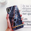 I.L.M.P. iPhone X/Xs Skal Marmor