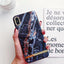 I.L.M.P. iPhone Xs MAX Skal Marmor