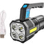 Kraftfull Uppladdningsbar LED-ficklampa