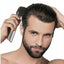 Genopladelig 5-I-1 skæg-, hår-, rygtrimmer med LED-lys