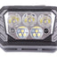 Genopladelig pandelampe med 3x XHP30 og 6x SMD LED'er