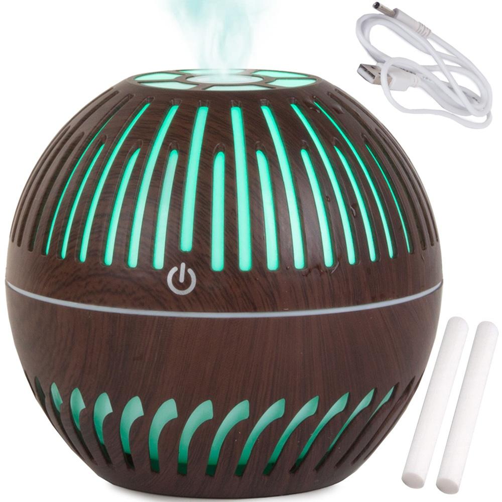 Luftfugter med aroma diffuser og LED lys