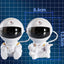 Lysande Astronaut Galaxy Lampa/Stjärnprojektor Med Stjärnhimmel