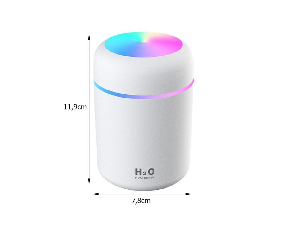 Mini luftfuktare med aroma diffuser