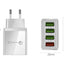 Mobilladdare / Snabbladdare med 4 uttag - QC3