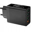 Mobilladdare / Snabbladdare med 4 uttag - QC3