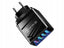 Mobilladdare / Snabbladdare med 4 uttag - QC3