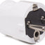 PVC Stickpropp med brytskydd Jordad - 16A
