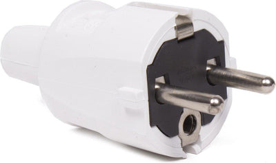 PVC Stickpropp med brytskydd Jordad - 16A