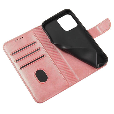 Pung etui iPhone 15 Plus 3 kort Pink