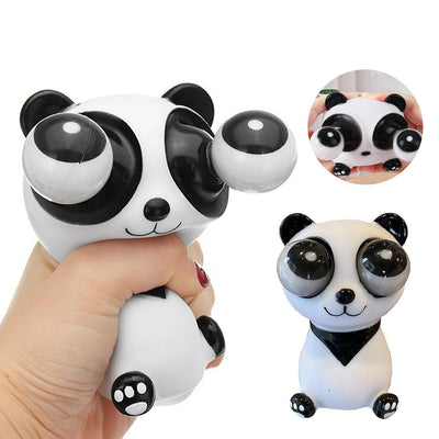 Popping Out Eyes Squeeze - Squeeze legetøj - Fidget legetøj - Panda