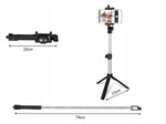 Selfiestick / tripod mobilstativ med bluetooth fjärrkontroll