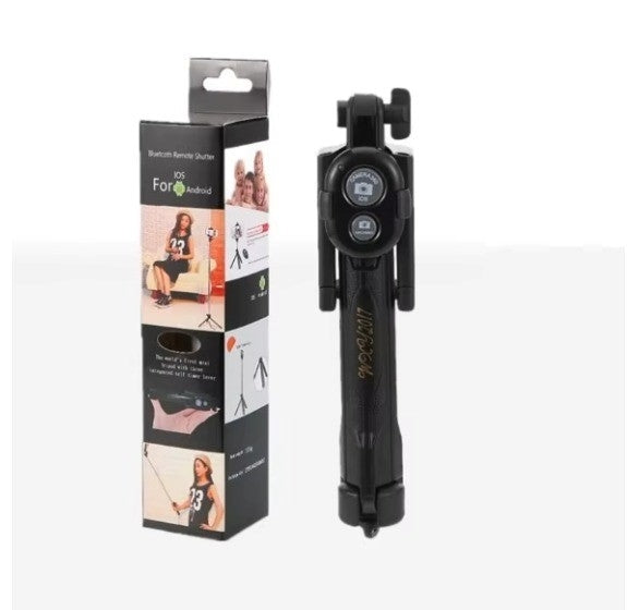 Selfiestick / tripod mobilstativ med bluetooth fjärrkontroll