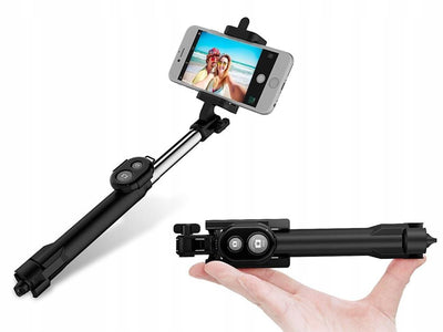 Selfie stick / stativ mobilstativ med bluetooth fjernbetjening