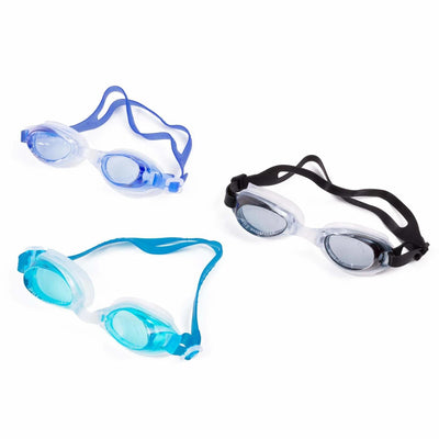 Svømmebriller til voksne inklusive et par ørepropper