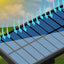 Solcellslampa med Rörelsesensor och Separat Solpanel – 171 LED för Trädgård
