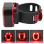 USB-Uppladdningsbar Cykelljus i LED