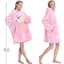 Varm sweatshirt oversize filt xxl 2in1 Tjock Fleece
