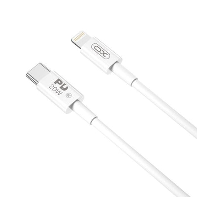 XO USB-C - Lightning 2m 20W Opladningskabel til iPhone 12/13/14/15