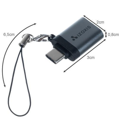 Adapter USB-C til almindelig USB til fx USB-hukommelse til mobil