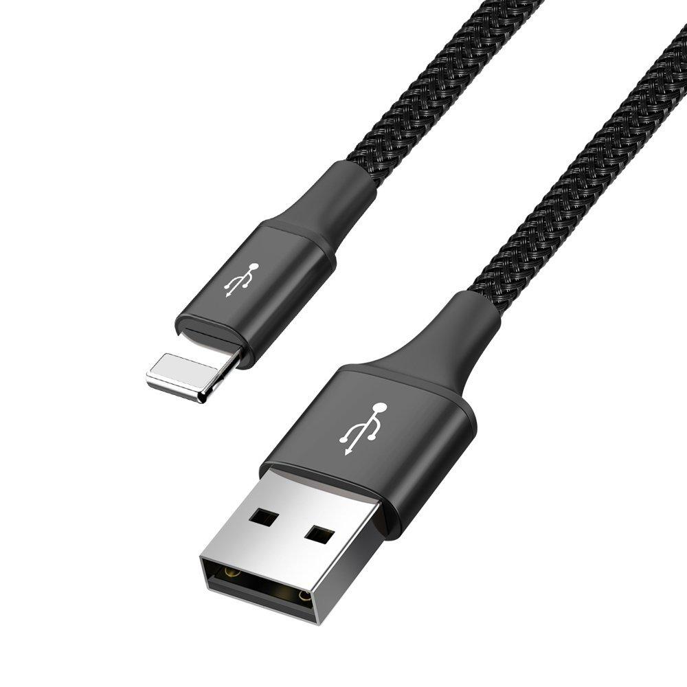 Baseus Ladekabel 4-i-1, 2x iPhone, USB-C, Micro-USB