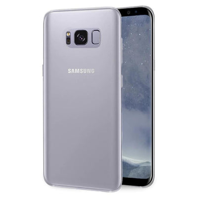Champion Cover til Samsung S8 Plus i gennemsigtigt gummi