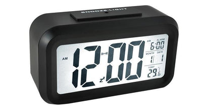 ISO vækkeur Digital med termometer