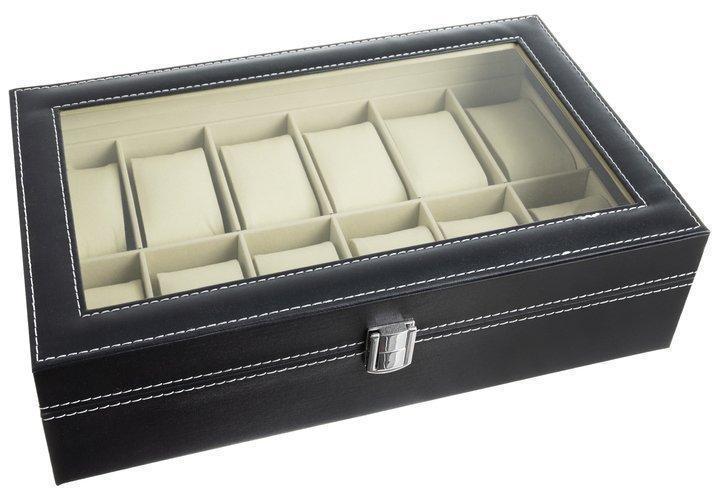 Klockbox / Klocklåda för 12 klockor - Exklusivt och snyggt