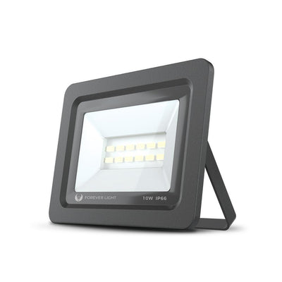 LED Stål spotlight / Projektør, 10w (60w) Udendørs godkendt