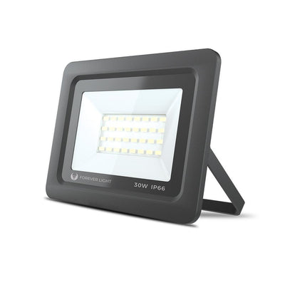 LED Stål spotlight / Projektør, 30w (150w) Udendørs godkendt