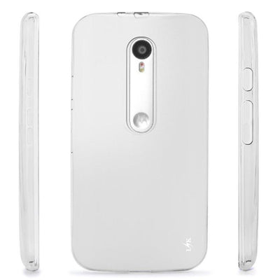 Motorola Moto G3 Cover i transparent gummi