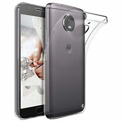 Motorola Moto G5s Cover i gennemsigtigt gummi,