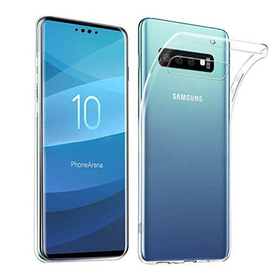 Samsung Galaxy S10 Cover i gennemsigtigt gummi,