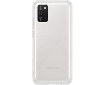 Cover Samsung A02s i gennemsigtigt gummi