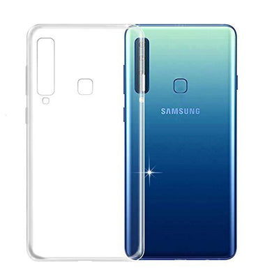 Cover Samsung A9 2018 i gennemsigtigt gummi